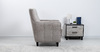 Кресло для отдыха Арно ТК 563 велюр Лаки 02 серый жемчуг