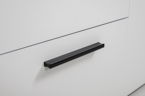 Комод Эйр 16.241 белый PE шагрень, собирается на любую сторону