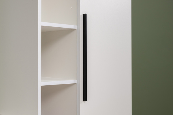 Шкаф Эйр 16.324.02 белый РЕ шагрень, собирается на любую сторону