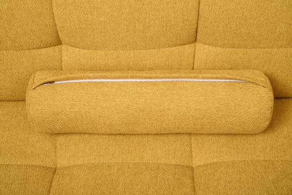 Диван-кровать прямой Эмили ТД 914 велюр горчичный