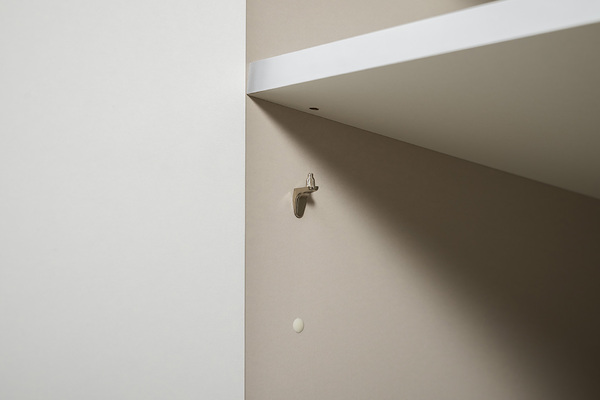 Шкаф Флоу 16.329 кашемир 5981 BS, белый PE шагрень, фотопечать