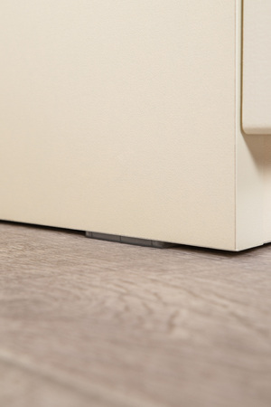 Шкаф для одежды Марион 16.340.03 слоновая кость С341 PE, слоновая кость 6898 ПВХ (собирается на любую сторону)