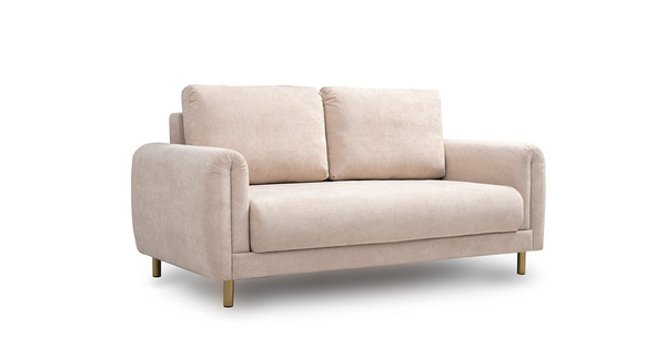 Диван-кровать прямой Оникс ТД 204 велюр Ocean 003 бежевый